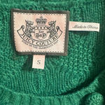 Juicy Couture  Cashmere Wool Y2K Green Sweater Photo 3