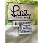 Lilly Pulitzer Vintage  Animal Zoo Palm Print Green Size 6 Mini Skirt White Label Photo 2