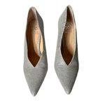 Vince Camuto  Pointed Toe Silver‎ Glitter High Heel Shoes Ankia Women's Size 8.5 Photo 1