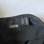 ASOS  One Shoulder Cocktail Party Open Back Mini Dress Black Small Medium 6 Photo 11