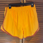 Nike Women’s Dri-Fit Lined Orange Tempo Athletic Shorts Sz M NWT Photo 4