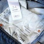 NWT Mother High Waisted Weekender Slice Heel in Belle De Jour Flare Jeans 34 Photo 2