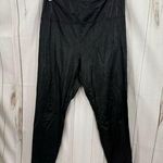 Boston Proper  Women’s Large Black Faux Leather Pull on Pants Photo 0