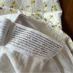 Abercrombie & Fitch NEW Sleeveless Mini Dress Lemon Print White Yellow Small Photo 9