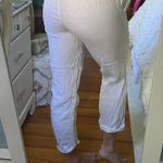 Rachel Roy White Linen Pants Photo 1