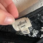 Wilfred Aritzia  Size Small Black Lace Tank Top Silk Blend Sexy Sleeveless Photo 5