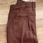 Edikted Luna Faux Leather Flare Leg Pants Photo 3