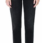 Citizens of Humanity  Marlee Black Relaxed Taper Jeans in The Cliffs Size 26 Photo 0