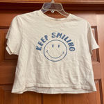 American Eagle Keep Smiling Crop Tee Photo 0