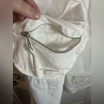 Missguided Plus White Zipper Tactical Cargo WideLeg BaggyLounge Pants Pockets 18 Photo 14