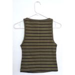 Urban Outfitters UO Mercedes Sleeveless Tank in Green Stripe Size XS NEW Photo 3