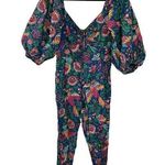 Farm Rio  Tropical Birds Jumpsuit Multi Photo 0