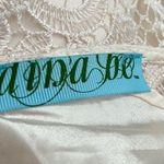 Cream/ Pale Pink lace mini dress Size L Photo 3