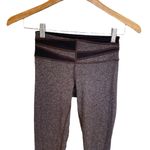 Lululemon  Wunder Under Pant Giant Herringbone Black Heathered Black/Wi14 Quilt Photo 3