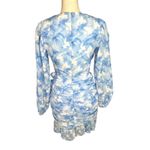 Showpo blue floral long sleeve mini dress can I be your honey dress coquette Photo 7