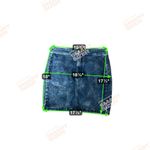 American Eagle  Outfitters Dark Blue Denim Mini Skirt Stretch Size 12 Photo 5