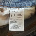 American Eagle Distressed Denim Mom Jean 0 Regular Comfort Stretch Waistband Photo 7