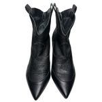 Jessica Simpson  Women’s 9.5 Black Nelda Western Cowboy Stitched Pull On Boots Photo 4