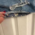 American Eagle  Outfitters Light Blue Ripped Jean Shorts Photo 2