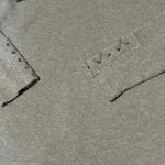 CHAPS  gray thermal cowl neck sweater size medium Photo 1