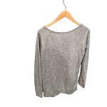 Motherhood Maternity  Womens Gray Sweatshirt With‎ Jewel Neckline - size medium Photo 1