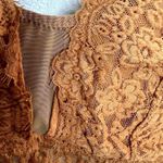 Aerie  Orange Lace Bralette Photo 6