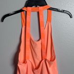 Nike  Dri-Fit Women Orange Sleeveless Athletic Tank Top size S. Photo 5