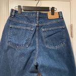 Eddie Bauer Heavyweight Blue Cotton Denim Straight Leg High Waist Jeans Size 12P Photo 6