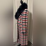 Boden Tweed Wool Blend Coat With Removable Faux Fur Collar Size 8P Photo 3