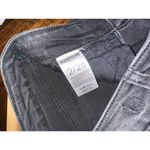 Kensie Jeans Black Washed Denim Cropped Jeans with Velvet Lace Hem Sz 2/26 Photo 4