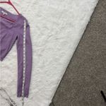 Madewell Squared Neck Textured Long Sleeve Crop Top Size M Photo 8