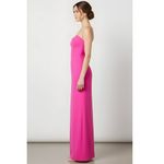 Amanda Uprichard Cherri Strapless Gown, Hot Pink, Large Photo 5