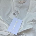 WAYF Peggy MIDI Dress in Ivory Photo 2