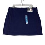 Jones New York  The Lace Trim Skort Pull On Navy Blue XL Tennis Golf Sporty NWT Photo 0