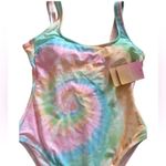 Stoney Clover Lane x Target Swimsuit Pink Tie Dye High Leg XXS or Small NWT Photo 4