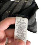 Michael Kors Michael  Gray Black Stripe Grommet Shift Dress 4 Photo 2