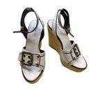 Coach Barrie women’s white-shoe heel wedge size 6.5 B SKU 2833 Photo 1