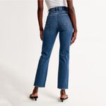 Abercrombie & Fitch Ankle Straight Ultra High Rise Jeans Sz 31 Photo 2