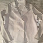 Splendid  Collection elegant white Jacket Rib-sleeve Photo 2