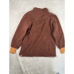 Aerie Offline by  Women's Half Zip Fleece Sweatshirt w/Zip Pockets Size S Brown Photo 7