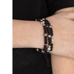 Paparazzi Here to Staycation Black Bracelet (181) Photo 0