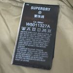 Superdry XPD Winter Khaki Hooded Puffer Vest Size 6 Photo 13