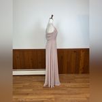 Birdy Grey Beautiful New Kira Taupe Chiffon Gown! Photo 5