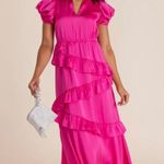 Alden Adair Erin Dress Night Flower XS Pink NWT $348 Photo 0