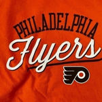 Fanatics Fanetics Philadelphia flyers mlb  orange multicolor pullover short sleeve Photo 6
