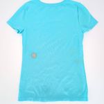 Lilly Pulitzer  Turquoise Haley Crew Neck Top Short Sleeve T-Shirt/ Tee - Size XS Photo 7