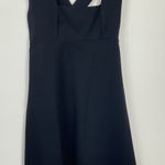 Biondo Beverly Hills Black Crisscross Strap Midi X Dress Women's Size Medium Photo 0