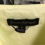 Banana Republic  light yellow button up belted linen blend strappy sundress 6 Photo 8