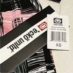 ECKO Unltd. Womens Size XS‎ Pink Tic Tac Scrub Top Medical Healthcare Dental NEW Black Photo 2