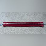 Retro Red ~3" Wide ~27” Long Stretch Elastic Cinch Waist Belt Photo 4